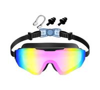Générique Lunettes de Natation - Avec Bouchons D'Oreilles Et Pince-Nez Anti-Buée,Lunettes De Natation Enfant - pour Vacances d'Été Voyage Plein Air Plongée Snorkeling Plage Piscine Sports Aquatiques