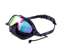 Générique Lunettes De Natation Pour - Avec Cache-nez, Bouchons D'oreille Anti-buée, Masque, Lentilles D'eau Pour, Réglables, Confortables, Piscine, Plage, Plongée, Plongée En Apnée, Sports Nauti