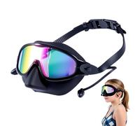 Générique Lunettes de natation pour,Vision Panoramique Anti-UV avec Protection Nez & Bouchons d'Oreilles - Équipement de piscine pour garçons et filles de 3 à 14 ans | Pour la plage, la baignade, le