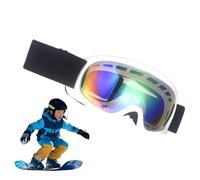 Générique Lunettes de ski et de snowboard pour - Protection UV 100% anti-buée, cadre souple et durable | Équipement de sports de neige d'hiver pour jeunes, garçons et filles, cadeau d'anniv