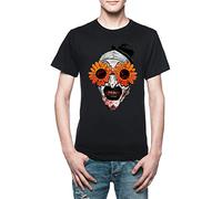 Générique Lunettes De Soleil Art The Clown Terrifier 2 Tournesol T-Shirt Homme Noir