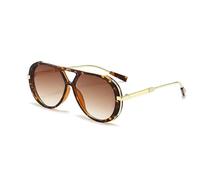 Générique Lunettes de soleil aviateur Panther, lunettes de soleil aviateur vintage, unisexes (1PCS-e)