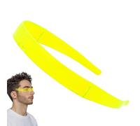 Générique Lunettes de Soleil Bandeau - Modèle Enveloppant Tendance pour un Look Quotidien | Accessoires de Mode Femme Élégants pour Sorties Voyages en Couple ou entre Amis