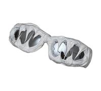 Générique Lunettes de Soleil Halloween,Lunettes Déguisement Halloween - De Style Sombre Tendance Avec Protection UV400 Pour Hommes Vacances Concert Disco