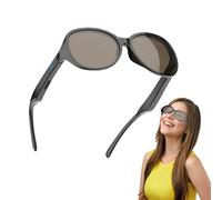 Générique Lunettes De Soleil Intelligentes,Lunettes Imperméables Et Portables - Audio Pour Extérieur - Pour Téléphones Mobiles En Extérieur En Intérieur Pour Voyage Et