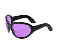 Générique Lunettes De Soleil Ovales Pour Femmes | Lunettes Tendances | Violetes Pour Tenue De Soirée,Pour Hommes Femmes Anniversaire Quotidien Style Urbain Soirée Club Festivals Musique