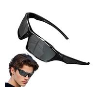 Générique Lunettes de soleil polarisées pour hommes, lunettes de soleil polarisées Men | Protection complète des de, Des sportives à cadre léger confortable pour conduire le cyclisme de