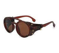 Générique Lunettes de soleil rétro coupe-vent Adventure Ready, | Conception résistante pour les randonnées à vélo, cadre en léger avec plaquette de nez ergonomique,