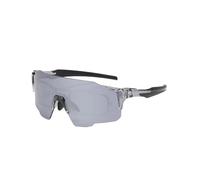 Générique Lunettes de Soleil Sport Polarisées, Protection UV400, Monture TR90, pour Cyclisme, Course à Pied, Randonnée, Noir-Gris (Grey-black)