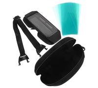 Générique Lunettes de Soudage à Assombrissement Automatique Verres Filtrants Haute Précision Protection Ignifugée Arcs Électriques Équipement de Sécurité pour Soudeur Tig et Mig avec