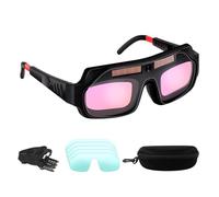 Générique Lunettes de Soudage pour Hommes,Confort Toute la Journée et Etui de Transport,Lunettes de Protection Oculaire Soudage - pour Techniciens Soudeurs Mécanique Carrosserie Travail des Métaux