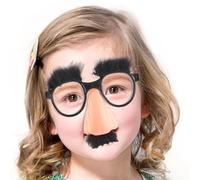 Générique Lunettes Drôles - Lunettes Drôles pour Adultes,Accessoires de Déguisement avec Sourcils et Moustache pour Costume, Cosplay, Spectacle Scolaire et Photomaton