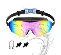 Générique Lunettes Enfant - Masque À Large De Vision Avec Pince-Nez Et Bouchons D'Oreilles | Lunettes Pour La Natation | pour Voyage Plein Air Vacances Sports Aquatiques Plongée Snorkeling