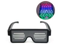 Générique Lunettes Lumineuses - Lunettes LED Éclatantes | Accessoire Photo pour Adolescents Adultes Festival Carnaval Réunion Familiale Événement
