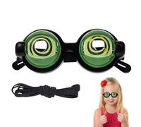 Générique Lustige Brille - Manuelle Blinkfunktion Kostüm Brille | Verrückte für Party, Geburtstag, Bühnenauftritt, Familienfeier, Festival Feier, Theateraufführung Feiertag