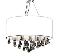 Générique Lustre avec 85 Cristaux Blanc,Luminaires,Appareils d'éclairage,Lustres-60345