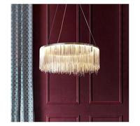 Générique Lustre d'art postmoderne haut de gamme simple et créatif for salon, lampe luxe à pampilles for salle manger chambre coucher(D60xH30cm)