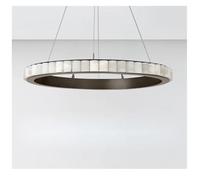 Générique Lustre, Dimmable LED or Chrome noir 1-6 couche marbre Suspension lustre éclairage Luminaire Lampen for salon(Neutral,75cm)