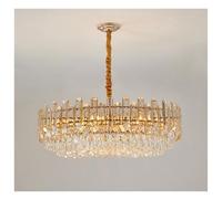 Générique Lustre, Lustres en cristal de luxe, éclairage intérieur villa for salon, suspensions LED, luminaires décoratifs(White light 6000k,D75cm B)