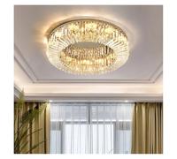 Générique Lustre moderne, Luminaires suspendus de luxe à LED en cristal for plafond, éclairage d'intérieur for salon, salle manger et chambre coucher(D80cm Gold,RC Dimmable)