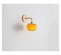 Générique Lustre moderne, Lustre de plafond citrouille au design nordique moderne, lampe table rechargeable for salon, applique murale for couloir, décoration intérieure(Wall lamp,Warm White)