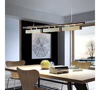 Générique Lustre moderne, Lustre post-moderne tout-cuivre, 3 lumière LED Lustres, température de couleur réglable, support lampe en cuivre, anti-rouille, lumières for patio, terrasse, couloir