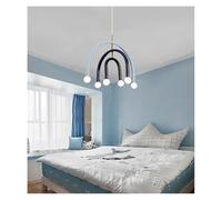 Générique Lustre, Nordic Modern U Shaped Rainbow Pendant Lamp Creative LED Light for Master Bedroom Living Room Children's Home Minimalist Fixture(Cold,G-1)