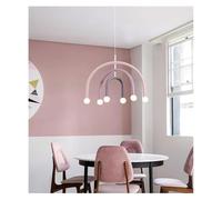 Générique Lustre, Nordic Modern U Shaped Rainbow Pendant Lamp Creative LED Light for Master Bedroom Living Room Children's Home Minimalist Fixture(Cold,G-2)