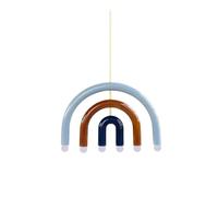 Générique Lustre, Nordic Modern U Shaped Rainbow Pendant Lamp Creative LED Light for Master Bedroom Living Room Children's Home Minimalist Fixture(Cold,G-7)