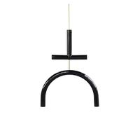 Générique Lustre, Nordic Modern U Shaped Rainbow Pendant Lamp Creative LED Light for Master Bedroom Living Room Children's Home Minimalist Fixture(Cold,B)