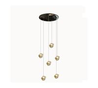 Générique Lustres, Modern dine dining room Pendant lights indoor lighting Ceiling lamp hanging light led Chandeliers for living lightin(6 heads,Cold)
