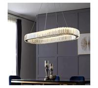 Générique Lustres, Modern dine dining room Pendant lights indoor lighting Ceiling lamp hanging light led Chandeliers for living lightin(Silver 120cm,Warm)