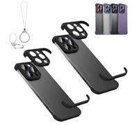 Générique Luxury Corner Edge Pad Lens Protector for iPhone Series, Slim Shockproof Thin Lens Protection Case for iphone 16/15/14/13/12 Pro Max (for iPhone 16Pro,2Pcs-B)