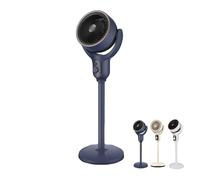 Générique Luxvalu Fan, Coldblast Adjustable Fan, Portable Rechargeable Usb Table Fans, 3 Speeds, 12h Timer, 3 in 1 Pedestal & Tabletop Fans, Suitable For Home Office (Blue)