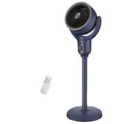 Générique Luxvalu Fan, Coldblast Adjustable Fan, Portable Rechargeable Usb Table Fans, Air Circulation Fans for home or office (With remote control blue)