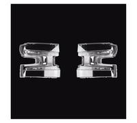Générique Lyjstore Compatible avec Chevrolet Silverado 2019 2020 2021, Protection de Phare Voiture, Couvercle lentille, Coque Transparente pour boîtier Lampe