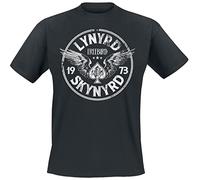 Générique Lynyrd Skynyrd Black Freebird `73 Wings Homme T-Shirt Manches Courtes Noir XL