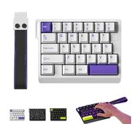 Générique M30 HE Wired Magnetic-Switch Gaming Keyboard, 30% Compact Layout, 0.1ms Ultra-Low-Latency, 8 kHz Polling, RGB Backlit, E-Sports Gaming Accessories, for Playing Game, Offiice (White)