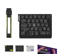 Générique M30 HE Wired Magnetic-Switch Gaming Keyboard, 30% Compact Layout, 8 kHz Polling, 0.1ms Ultra-Low-Latency, Wired Connection, E-Sport Gaming Accessories PC Accessories (Black)