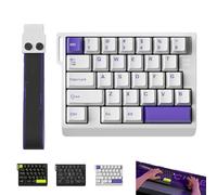 Générique M30 HE Wired Magnetic-Switch Gaming Keyboard, 30% Compact Layout, 8 kHz Polling, 0.1ms Ultra-Low-Latency, Wired Connection, E-Sport Gaming Accessories PC Accessories (White)
