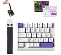 Générique M30 He Wired Magnetic-Switch Gaming Keyboard - 30% Compact Layout, 8 kHz Polling, RGB Backlit, Ultra-Low-Latency, E-Sport Gaming & PC Accessories (White)