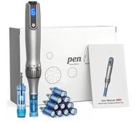 Générique M8s Micro Pen pour Les Soins De La Peau Personnelle, Comprend 10 Conseils De Remplacement, Hyaluronic, Utilisation à La Maison Outil pour Une Peau Lisse Et Saine,1pcs