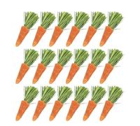 Générique Mâcher pour Petits Animaux 18 Pièces Bâtons de Dentition Sûrs en Herbe de Timothy et Carotte pour Lapins et Hamsters Quand Vous N'êtes Pas la Maison