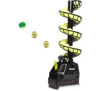 Générique Machine À Balles De Tennis Portable, Lanceur Automatique Réglable Vitesse Et Rotation, Topspin/Backspin, Capacité 30 Balles, Entraînement pour Débutants Et Joueurs Confirmés