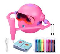 Générique Machine À Dessiner Robot - Gadget Durable De 738 G, en Plastique ABS À Lisse, Batteries Garanties De 1800 MAh pour Peintres, Cartes D'interactions Vocales De Qualité, Engrenages - pour