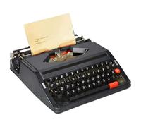 Générique Machine à écrire mécanique, Machine à écrire Manuelle Portable pour Notes et écriture créative, Design Traditionnel, Cadeau littéraire pour écrivains