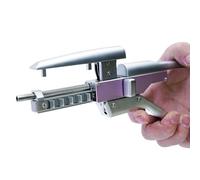 Générique Machine à extensions de cheveux 6D version GT pourpre, outil d'extension de cheveux à fonctionnement rapide et sans marques, plus naturel et plus rapide, cinq touffes en ligne