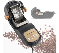 Générique Machine à grains automatique électrique 1500 W, torréfacteur à air chaud, panneau de commande LED, rôtissage réglable à 7 niveaux, capacité de 130 à 300 g, taille compacte
