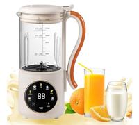 Générique Machine à Lait de soja Automatique à 16 Lames, Machine à Lait à écrou de 47 oz avec Nettoyage Automatique, minuterie à Retard 24H, Garde-Chaud, Corps en Verre pour Lait d'avoine