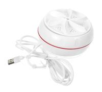 Générique Machine à Laver Portable Mini USB Interrupteur Lave-Linge Compact en ABS Léger Cycle Automatique 30 pour Dortoir Voyage et Appartement